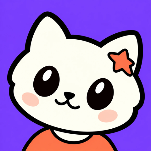 Kittyfit의 고양이 마스코트 Kitty
